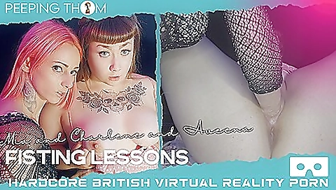 Tomi and dildo up with screws